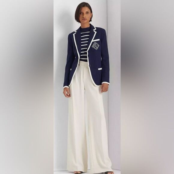 Lauren Ralph Lauren Jackets & Blazers - Lauren Ralph Lauren Two-Tone Georgette Blazer
YY3